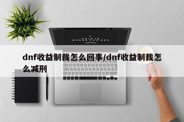 dnf收益制裁怎么回事/dnf收益制裁怎么减刑