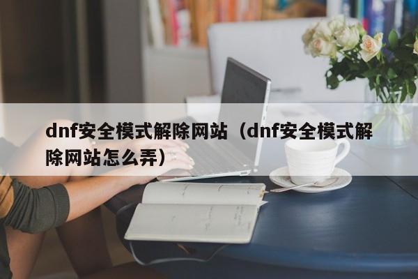 dnf安全模式解除网站(dnf安全模式解除网站怎么弄)