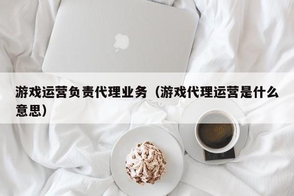 游戏运营负责代理业务(游戏代理运营是什么意思)